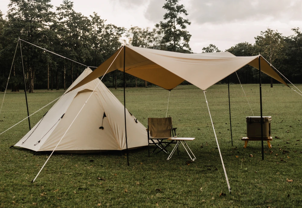 floorless pyramid tent